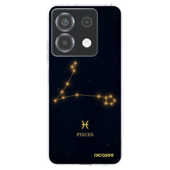 Picasee silikonska prozirna maskica za Xiaomi Poco X6 - PISCES