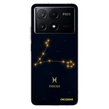 Picasee silikonska prozirna maskica za Xiaomi Poco X6 Pro - PISCES