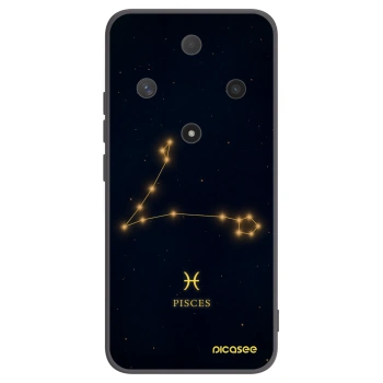 Picasee crna silikonska maskica za Honor Magic6 Lite 5G - PISCES