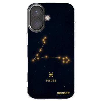 Picasee silikonska prozirna maskica za Apple iPhone 16 - PISCES
