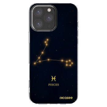 Picasee silikonska prozirna maskica za Apple iPhone 16 Pro Max - PISCES