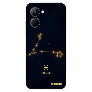 Picasee silikonska prozirna maskica za Realme C33 (2023) - PISCES