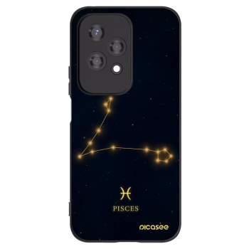 Picasee crna silikonska maskica za Honor 200 Lite - PISCES