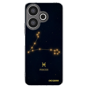 Picasee silikonska prozirna maskica za Xiaomi Redmi 13 4G - PISCES