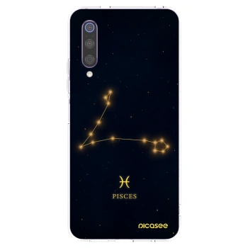 Picasee silikonska prozirna maskica za Xiaomi Mi 9 - PISCES