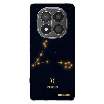Picasee silikonska prozirna maskica za Xiaomi Redmi Note 14 Pro+ 5G - PISCES