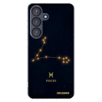 Picasee silikonska prozirna maskica za Samsung Galaxy S25 5G - PISCES