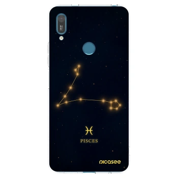 Picasee silikonska prozirna maskica za Huawei Y7 2019 - PISCES
