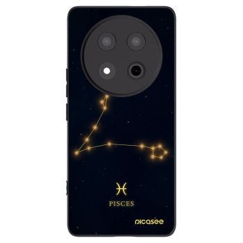 Picasee crna silikonska maskica za Honor Magic7 Lite 5G - PISCES