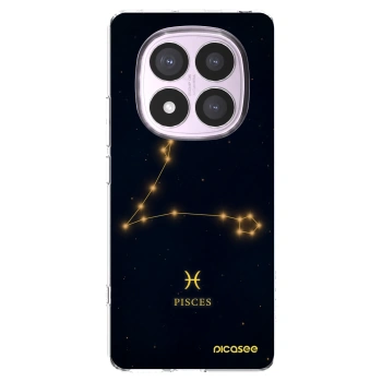 Picasee silikonska prozirna maskica za Xiaomi Redmi Note 14 Pro 4G - PISCES