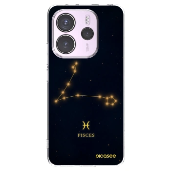 Picasee silikonska prozirna maskica za Xiaomi Redmi Note 14 4G - PISCES