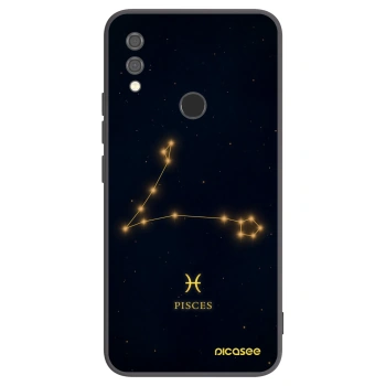 Picasee crna silikonska maskica za Xiaomi Redmi Note 7 - PISCES