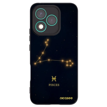 Picasee crna silikonska maskica za Honor 400 Lite 5G - PISCES