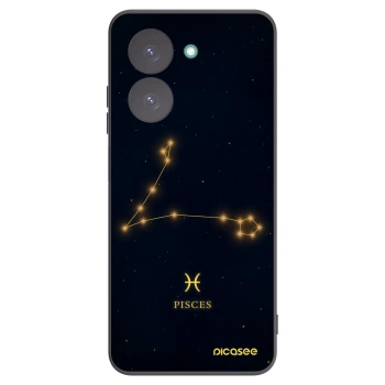 Picasee crna silikonska maskica za Xiaomi Redmi A5 - PISCES