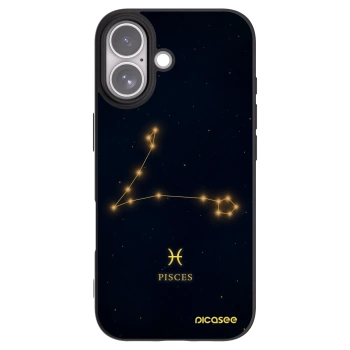 Picasee crna silikonska maskica za Apple iPhone 17 - PISCES