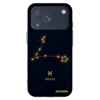Picasee silikonska prozirna maskica za Apple iPhone 17 Pro - PISCES