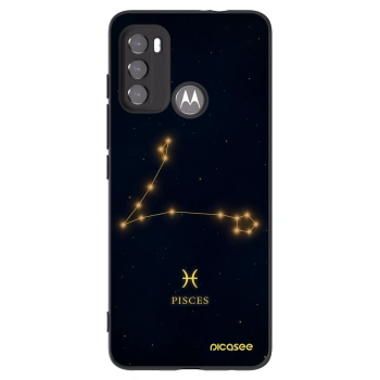 Picasee crna silikonska maskica za Motorola Edge 60 5G - PISCES