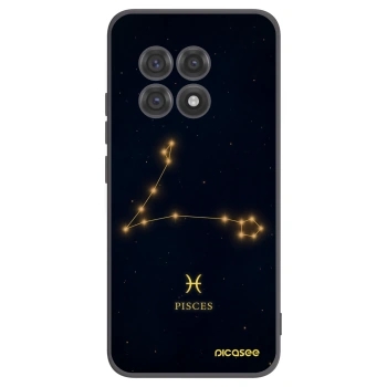 Picasee crna silikonska maskica za OnePlus 13R 5G - PISCES