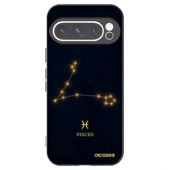 Picasee crna silikonska maskica za Google Pixel 9 Pro XL - PISCES