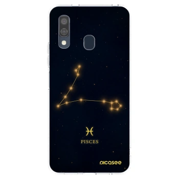 Picasee silikonska prozirna maskica za Samsung Galaxy A40 A405F - PISCES