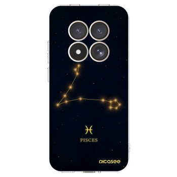 Picasee silikonska prozirna maskica za Xiaomi Redmi Note 15 Pro 4G - PISCES