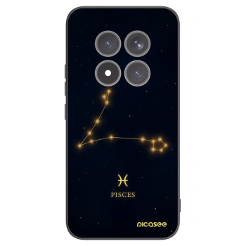 Picasee crna silikonska maskica za Xiaomi Redmi Note 15 Pro+ - PISCES