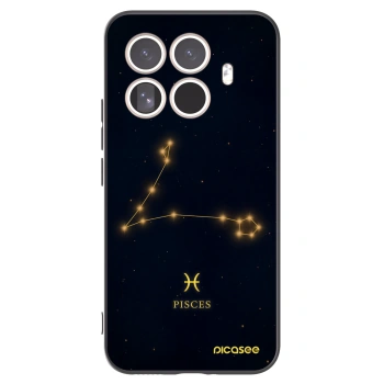 Picasee crna silikonska maskica za Xiaomi 15T Pro - PISCES