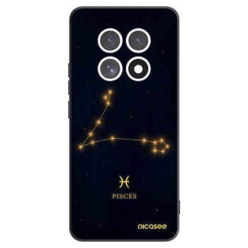 Picasee crna silikonska maskica za Xiaomi Redmi Note 15 - PISCES