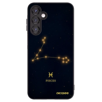 Picasee crna silikonska maskica za Samsung Galaxy A16 4G - PISCES