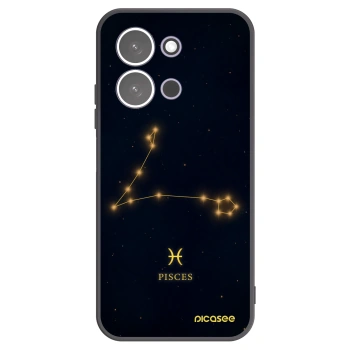 Picasee crna silikonska maskica za Xiaomi Redmi 15C 5G - PISCES