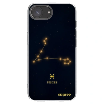 Picasee silikonska prozirna maskica za Apple iPhone 17e - PISCES