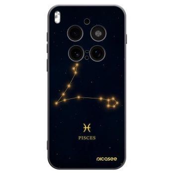Picasee crna silikonska maskica za Vivo X300 Pro - PISCES