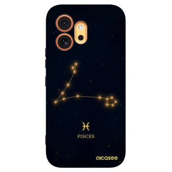 Picasee crna silikonska maskica za Honor 600 - PISCES