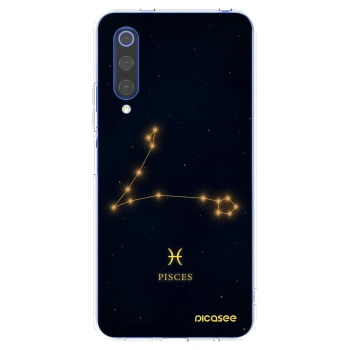 Picasee silikonska prozirna maskica za Xiaomi Mi 9 SE - PISCES