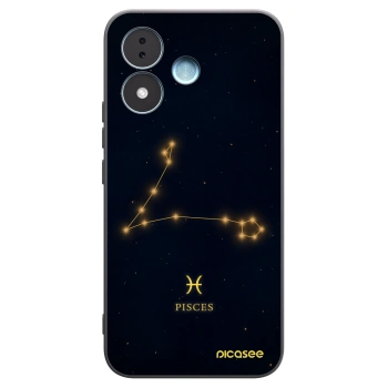 Picasee crna silikonska maskica za Xiaomi Redmi Note 17 5G - PISCES