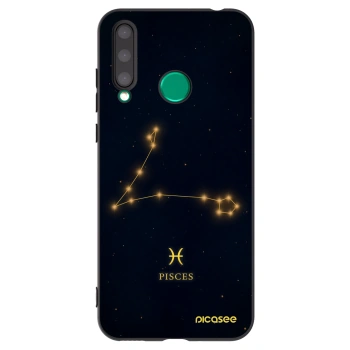 Picasee crna silikonska maskica za Honor 20 Lite - PISCES