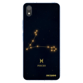 Picasee silikonska prozirna maskica za Xiaomi Redmi 7A - PISCES