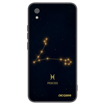 Picasee crna silikonska maskica za Xiaomi Redmi 7A - PISCES