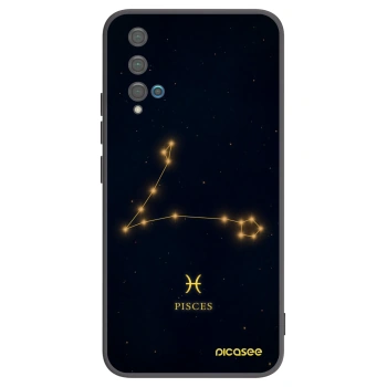 Picasee crna silikonska maskica za Huawei Nova 5T - PISCES