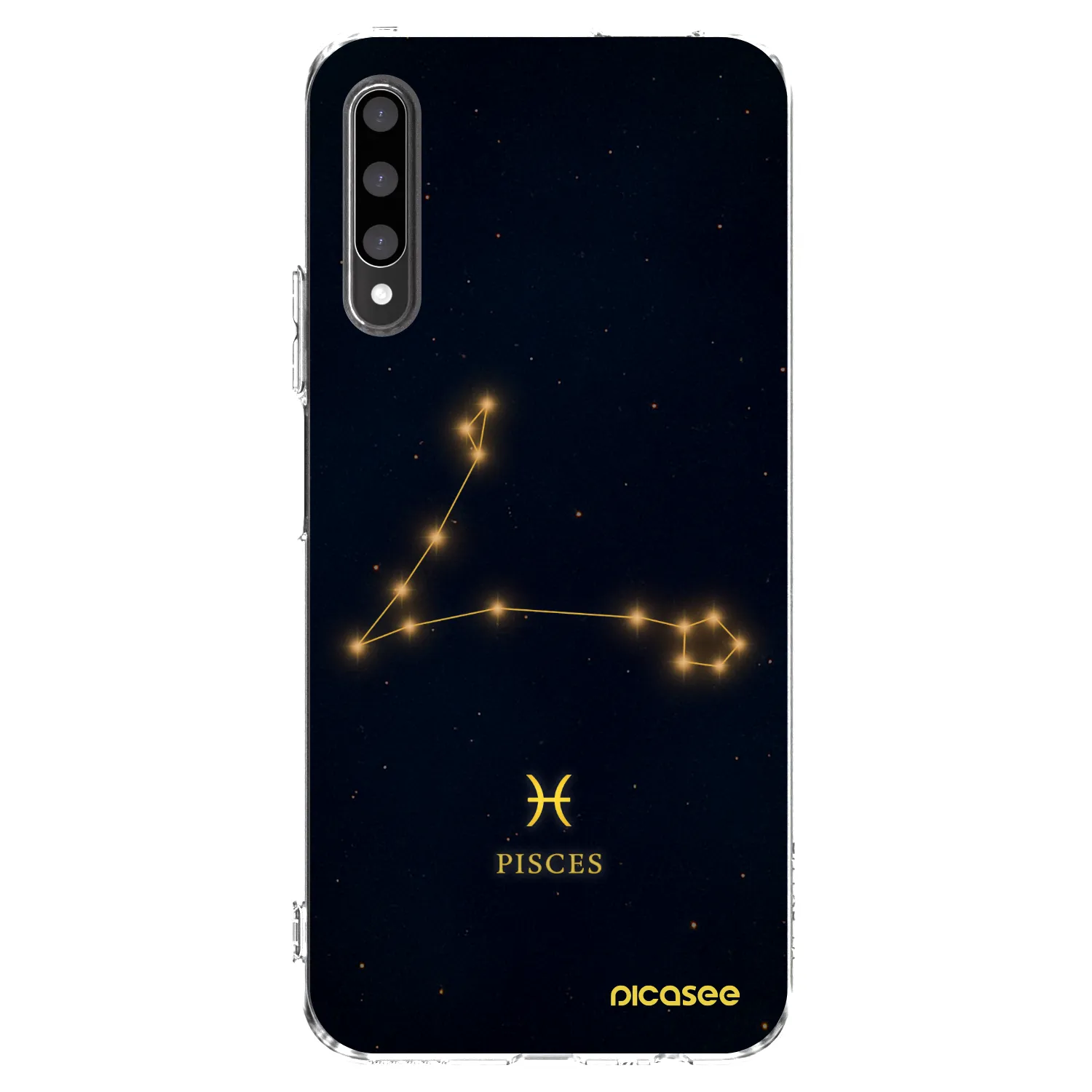 Picasee silikonska prozirna maskica za Honor 9X Pro - PISCES