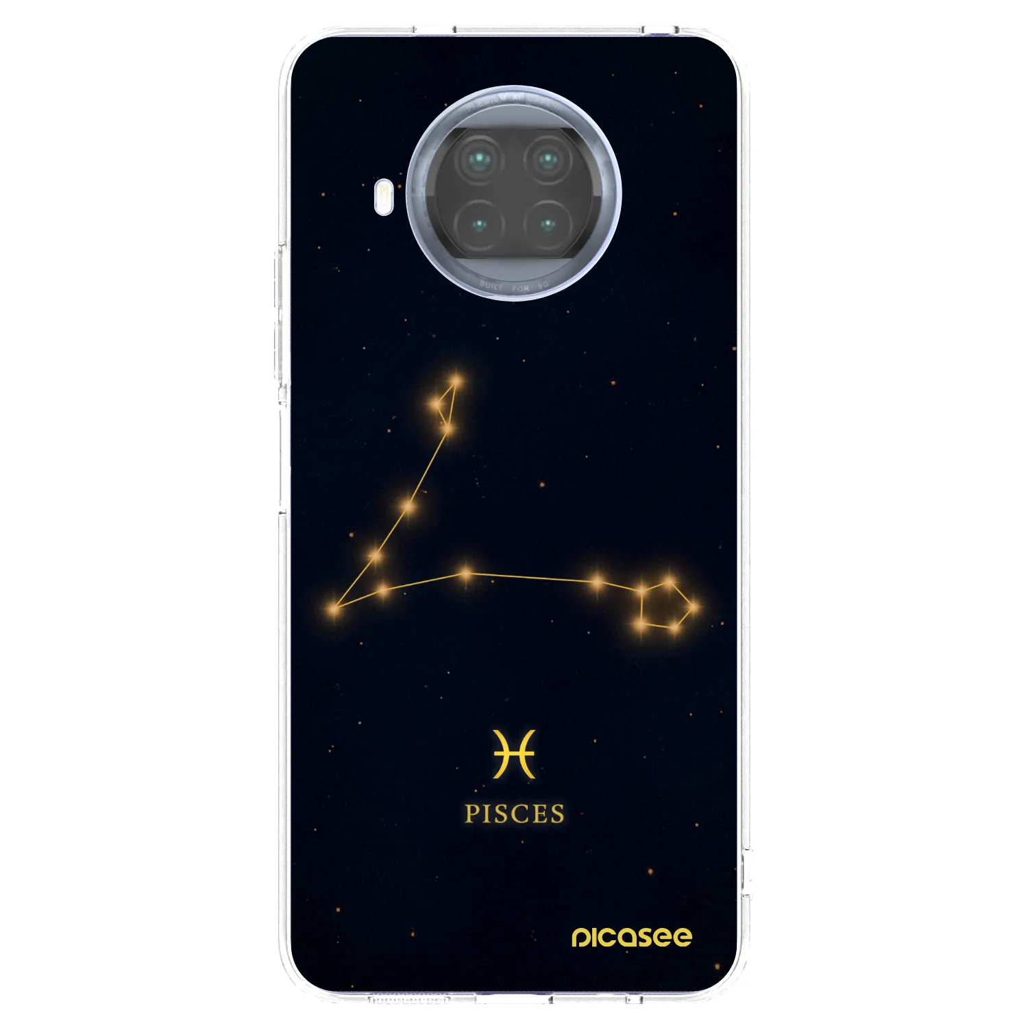 Picasee silikonska prozirna maskica za Xiaomi Mi 10T Lite - PISCES