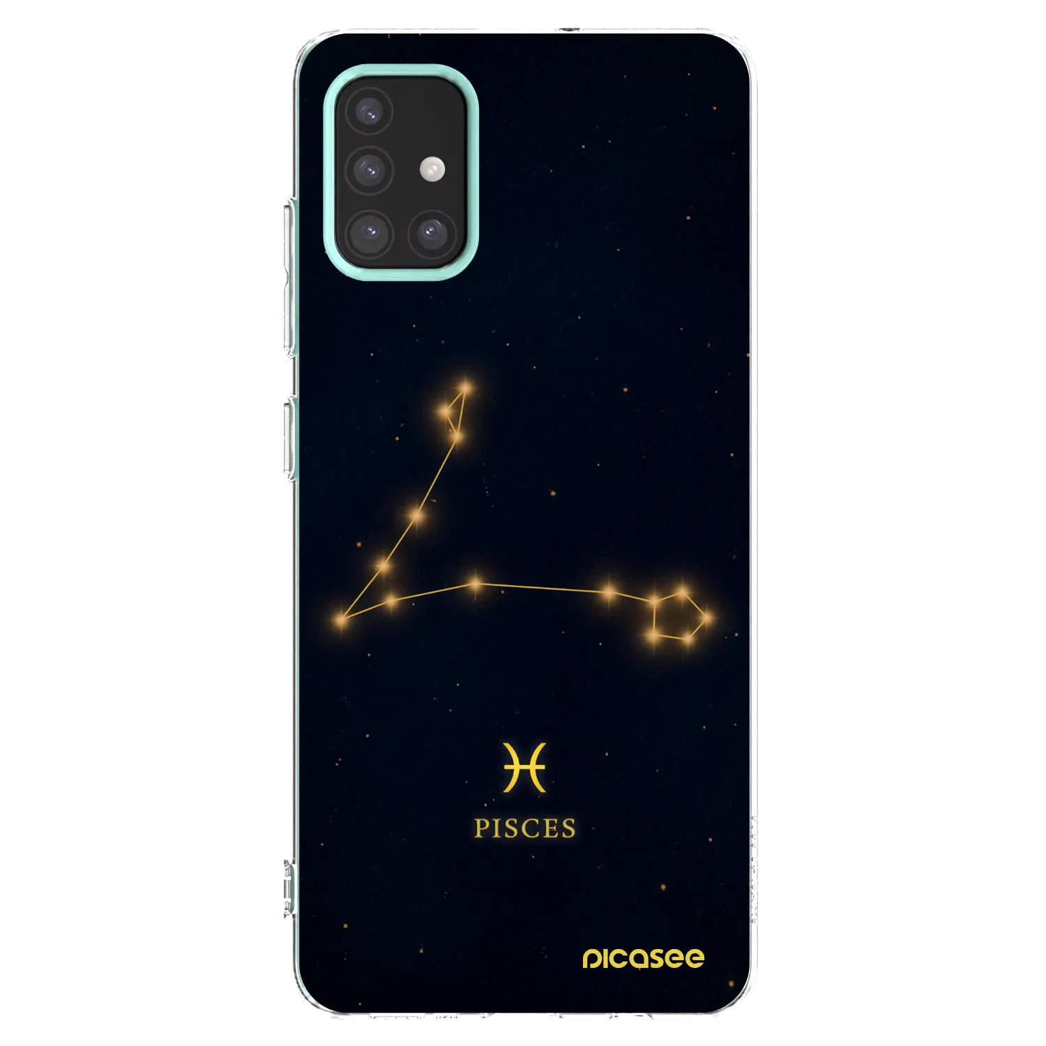 Picasee silikonska prozirna maskica za Samsung Galaxy M31s - PISCES