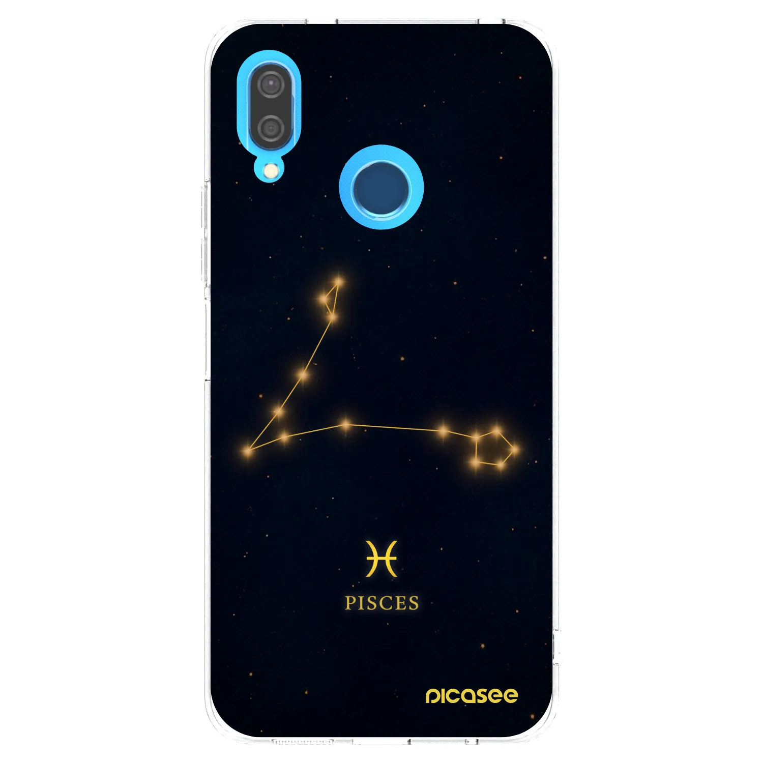 Picasee silikonska prozirna maskica za Huawei P20 Lite - PISCES