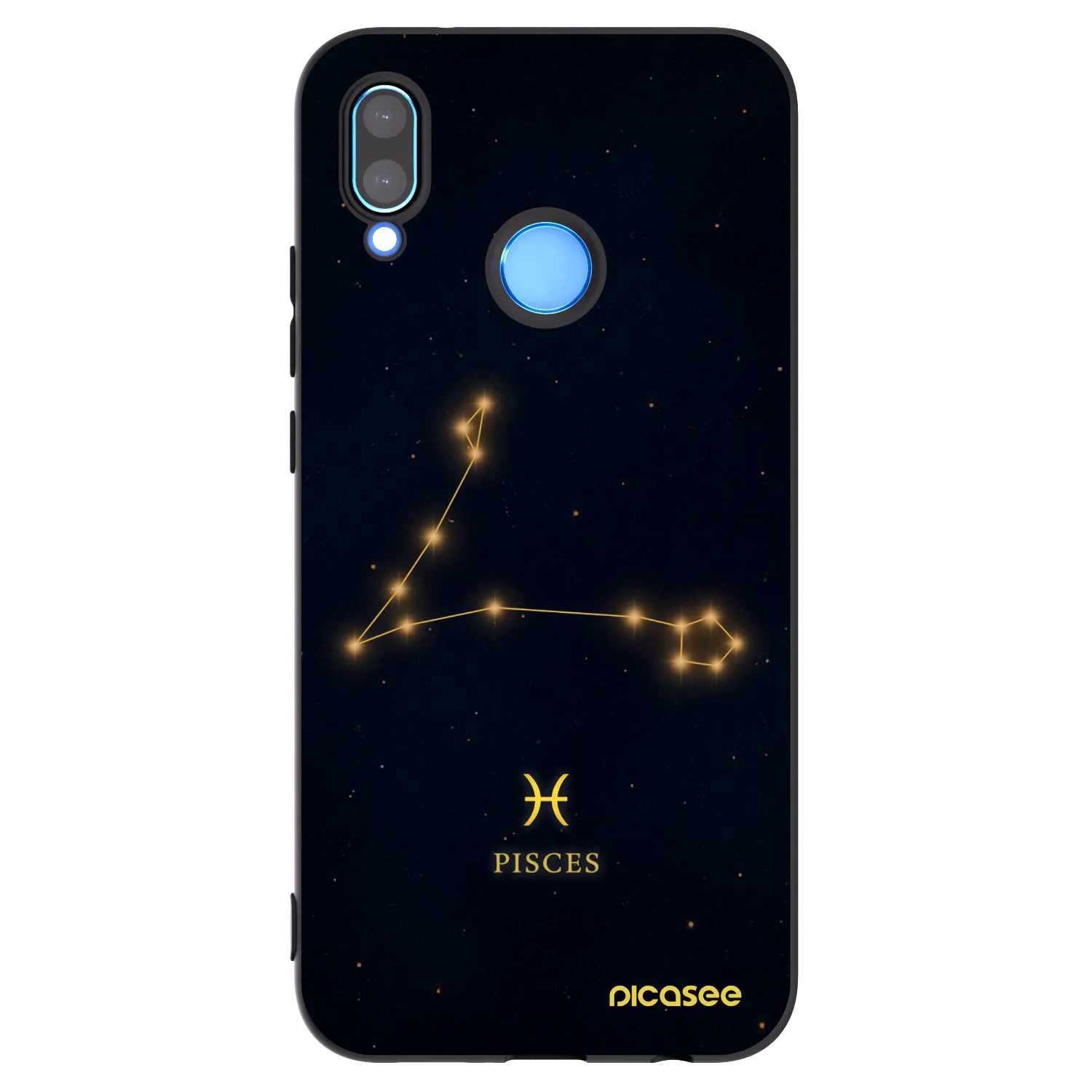 Picasee crna silikonska maskica za Huawei Mate 40 Pro - PISCES