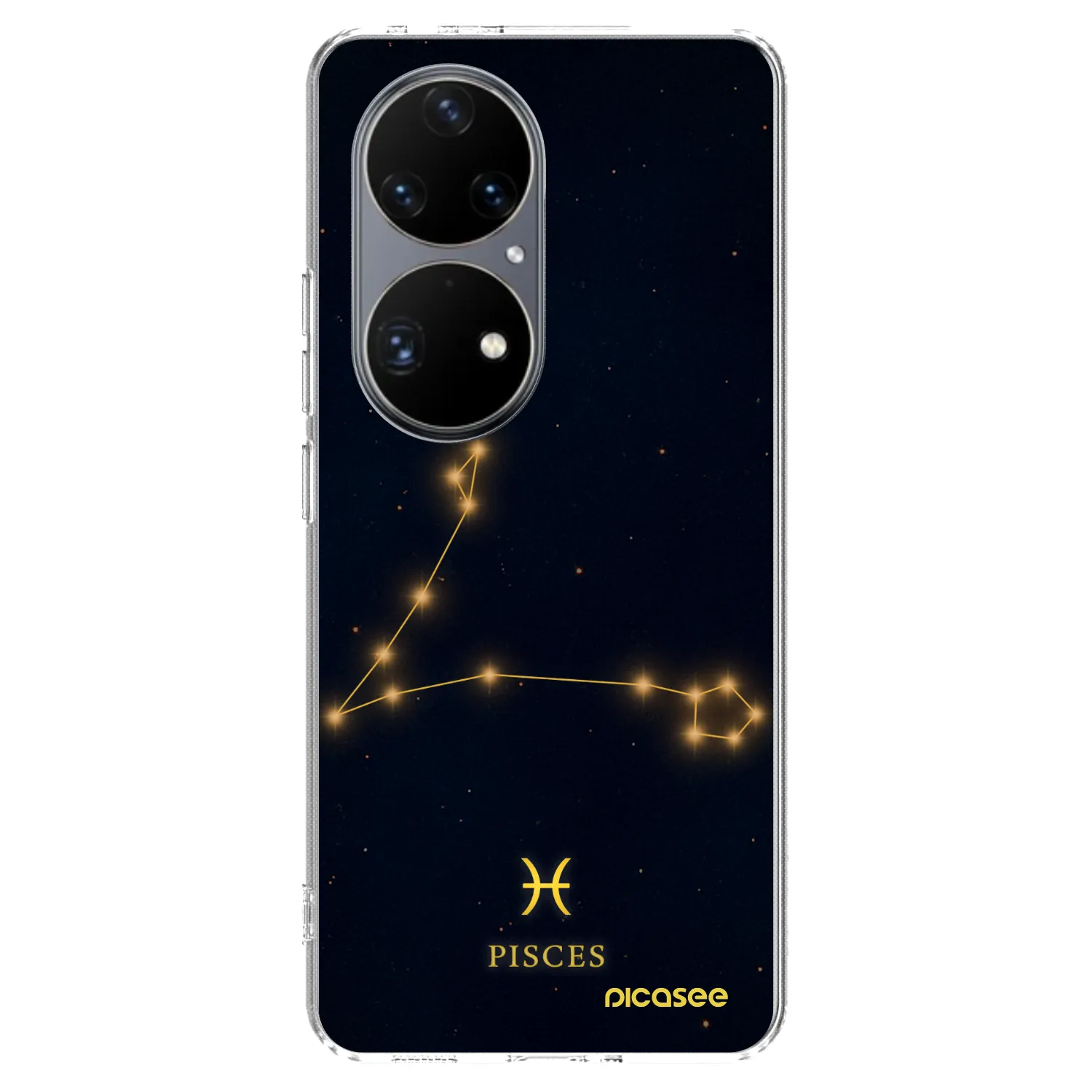 Picasee silikonska prozirna maskica za Huawei P50 - PISCES