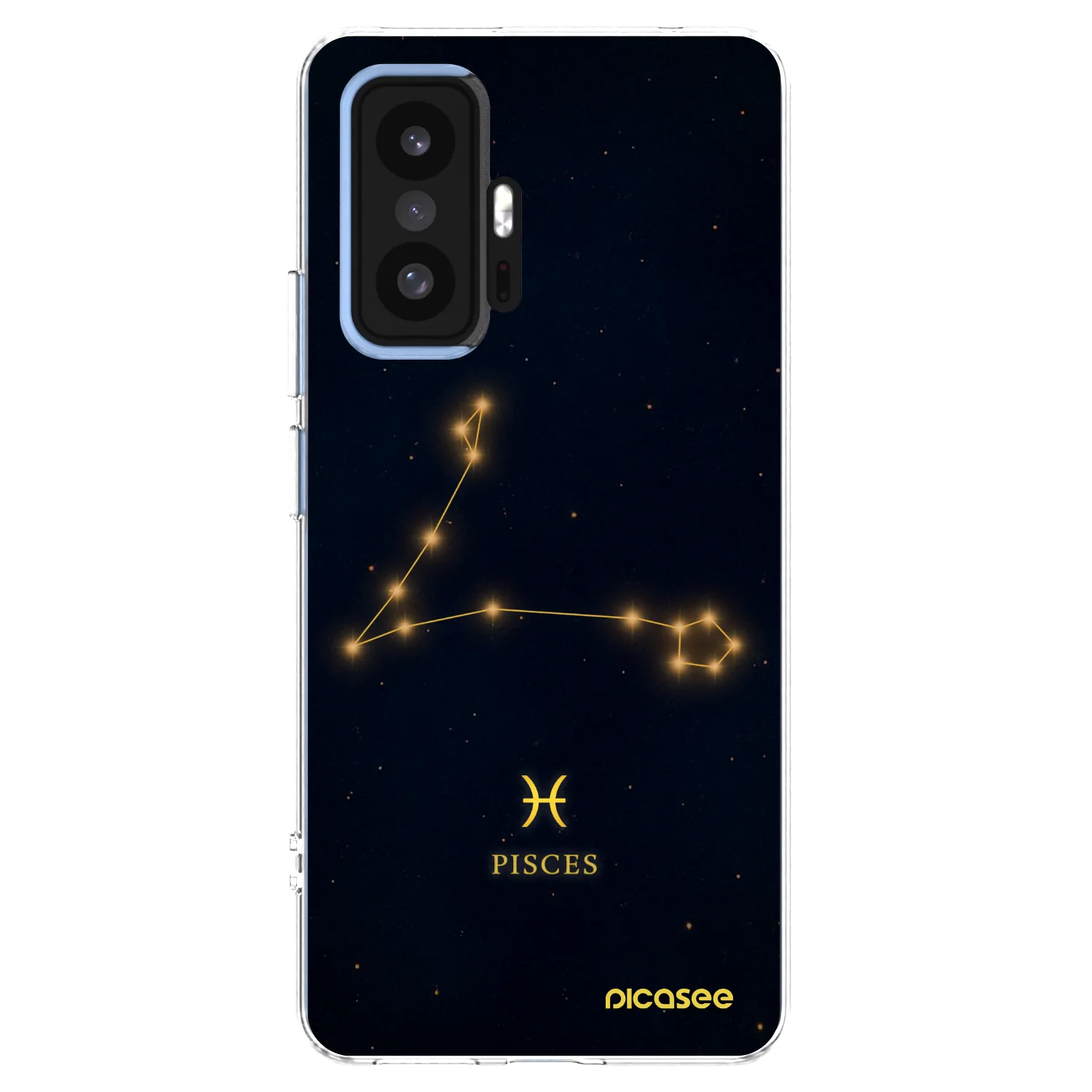 Picasee silikonska prozirna maskica za Xiaomi 11T - PISCES