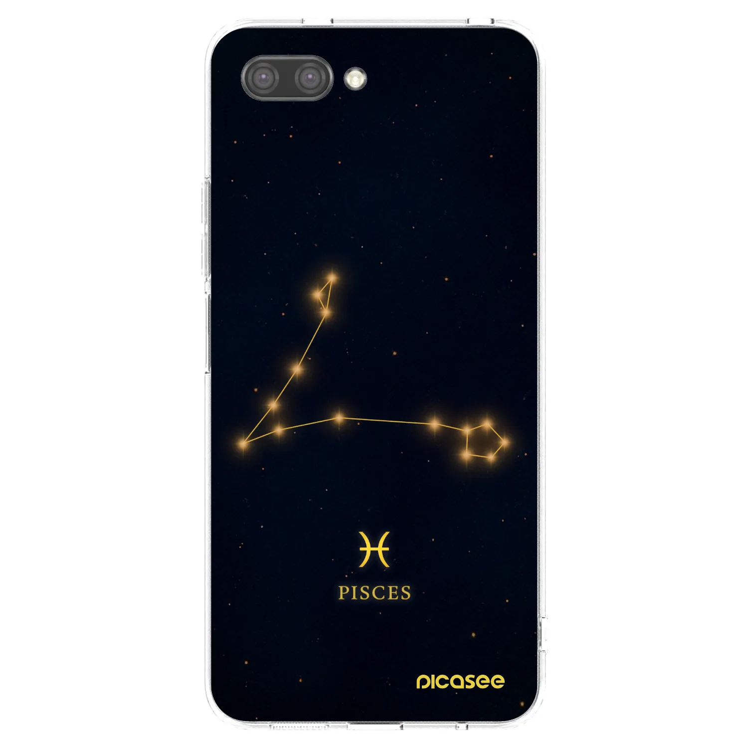 Picasee silikonska prozirna maskica za Honor 10 - PISCES