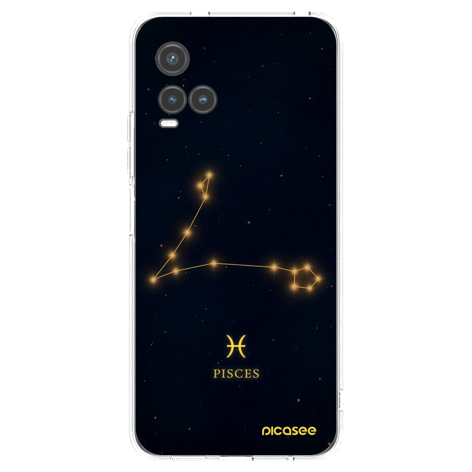 Picasee silikonska prozirna maskica za Vivo Y33s - PISCES