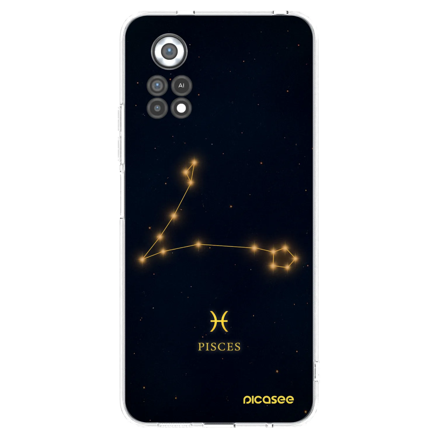 Picasee silikonska prozirna maskica za Xiaomi Poco X4 Pro 5G - PISCES