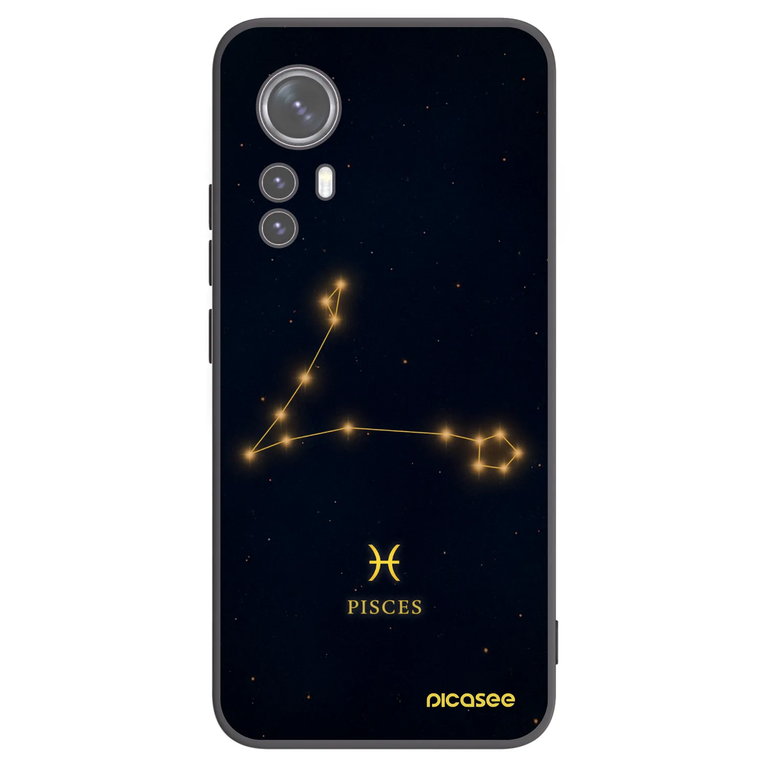Picasee crna silikonska maskica za Xiaomi 12X - PISCES